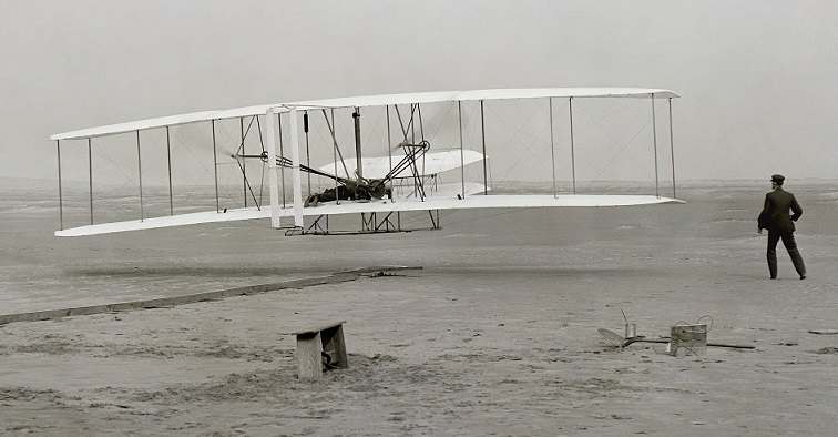 Il primo volo del Flyer