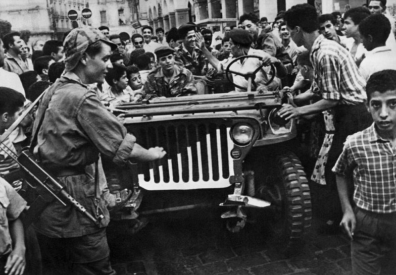 Jeep del Fronte di Liberazione Algerino