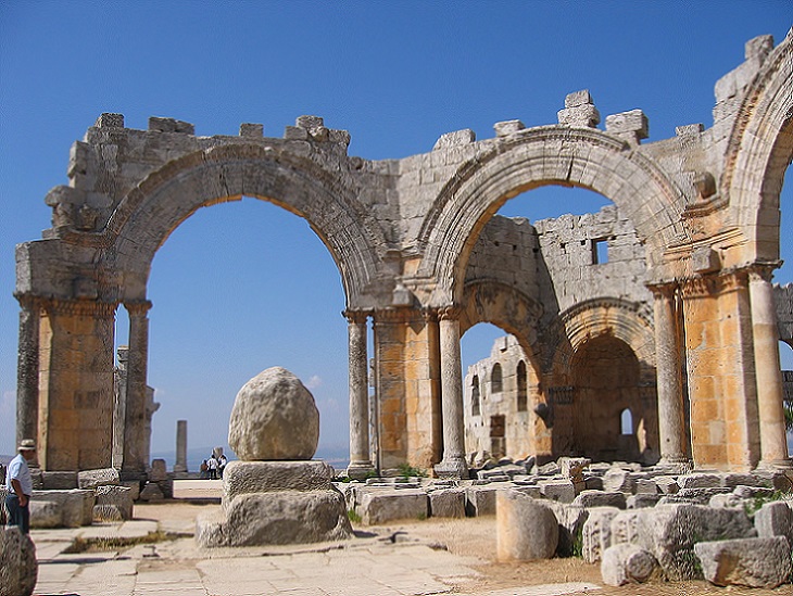 Resti della colonna di San Simeone Stilita