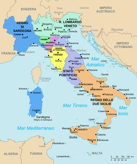 L'Italia nel 1848
