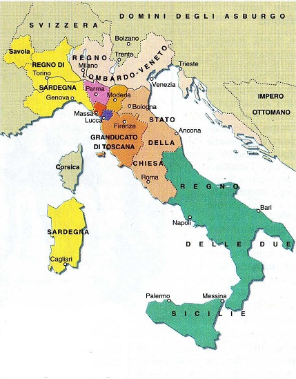 L'Italia nel 1815