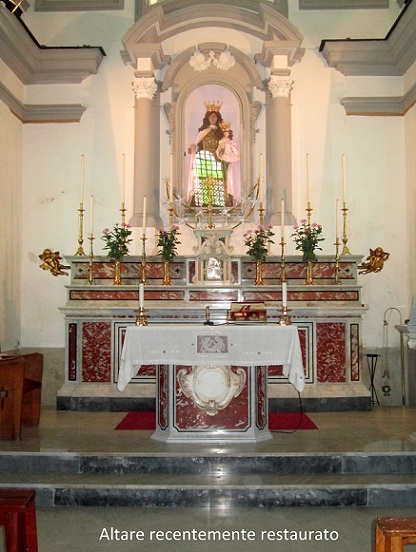 Chiesa della Madonna del Carmine, interno2