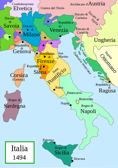 Italia nel 1494