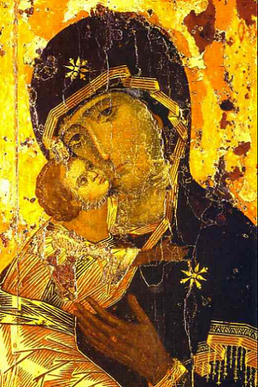 Icona Madonna delle tenerezza o di Vladimir
