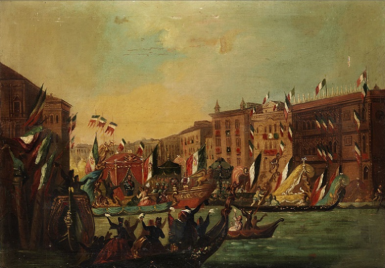 L'entrata di Vittorio Emanuele II a Venezia