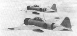 Una coppia di caccia A6M2 Zero, orgoglio della aviaizone navale giapponese, 26 maggio 1941